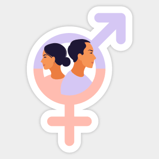 Gender Equality is a Fundamental Right Sticker